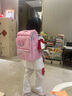 Gmt for kids书包小学生儿童大容量礼物超轻护脊1-5年级Light pro腰带女粉 实拍图