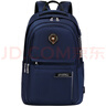 牛津大学（University of Oxford）书包男中学生书包女初高中大学生双肩背包减负旅行背包 X995A深蓝 实拍图