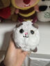 威尔通（WELTSTON）摇尾巴玩偶背包挂件公仔毛绒玩具送女友生日礼物女生 猫咪钥匙扣 实拍图