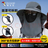 啄木鸟防晒帽男户外防紫外线骑行出游渔夫帽钓鱼太阳帽遮阳帽防晒面罩男 实拍图
