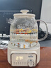 美的（Midea）花漾0胶水全玻璃养生壶 多功能煮茶壶 母婴烧水壶 恒温电热水壶 全自动一体煮茶器1.2L YS12B302J 实拍图