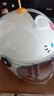NUOMAN新国标儿童可爱冬季头盔电瓶电动车骑行全盔男女春秋卡通安全头盔 KT凯蒂猫 全盔【KT粉白+竹蜻蜓】 实拍图