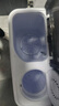 奥克斯（AUX）洗+脱共13公斤大容量半自动洗衣机宿舍家用双桶缸小型洗衣机迷你波轮出租房用洗衣机 黑色洗+脱13公斤（洗涤8公斤+脱水5公斤） 双缸 实拍图