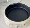 九阳（Joyoung）家用电饼铛锅 三明治机早餐机煎烤机电火锅  60mm加深烤盘 一级不粘抗菌 多功能烙饼炒烤肉锅GK200 实拍图