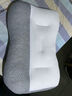 意尔嫚颈椎枕头枕芯护颈深度睡眠 成人睡觉专用乳胶夹层舒颈枕 白灰色 实拍图