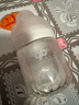 好孩子（gb）防胀气玻璃奶瓶新生儿奶瓶新生儿小毫升玻璃奶瓶-铂金系列灰色 实拍图