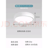 梵耀 超薄明装筒灯 圆形led小吸顶安装 吊顶灯过道灯 入户走廊玄关天花射灯 15w-白光-H款 实拍图