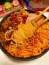 今麦郎方便面 袋装安徽板面 非油炸宽面条卤香牛肉泡面速食食品 【8袋喜辣组合】麻辣4+香辣4 实拍图