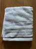 洁丽雅A类纯棉毛巾加厚洗脸巾素色条纹家用成人不掉毛洗澡擦脸巾蓝色80g 实拍图