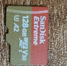 闪迪（SanDisk）128GB TF(MicroSD)内存卡 4K极速金卡A2 V30 U3行车记录仪 运动相机无人机 监控存储卡 读190MB/s 实拍图