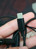 essonio意大利品牌【自带声卡】有线耳机全民k歌直播唱歌主播录歌专用耳返修音变声typec接口苹果15适用 【自带声卡】炫酷黑半入耳 实拍图