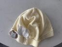 贝肽斯婴儿帽子春秋薄款胎帽新生儿宝宝护头无骨帽0-3月 实拍图