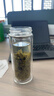 希诺双层玻璃杯男家用商务办公泡茶杯子过滤车载水杯XN-9301 265mL 实拍图