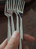 美厨（maxcook）304不锈钢叉子 餐叉水果叉餐具套装甜品汤勺搅拌勺 4件套MCGC4513 实拍图