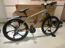 凤凰上海凤凰山地车自行车男士女式学生成人变速宽胎越野公路赛单车 【铝架/全套竞速轴承】六刀消灰 26寸27速【建议身高158-188cm】 实拍图