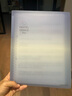 国誉(KOKUYO)淡彩曲奇·晴空·A5活页本大容量笔记本子记事本附5张分隔页 40张横线内页 初晴黄紫 WSG-RUVP12YV 实拍图