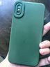 HOLDZU【天使眼】适用苹果x手机壳 iphonex/xs保护套硅胶防摔镜头全包超薄磨砂高档男款女生-苍岭绿 实拍图