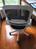 贝尔曼（berlman） 电脑椅家用办公转椅人体工学椅学生学习久坐椅子靠背舒适书桌椅 白框黑网-万向轮 实拍图