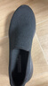 斯凯奇（Skechers）男鞋中老年爸爸鞋一脚蹬健步鞋懒人鞋厚底运动休闲鞋 54609/全黑色/BBK 42 实拍图