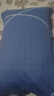 全棉枕套+枕芯48x74cm一只装单人宿舍纯棉枕头套家用单枕芯内胆套 凯磊-卡西亚-蓝 【枕套+枕芯】48x74cm一只装 实拍图