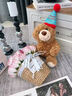 三彩熊永生花小熊玩偶花束女生生日礼物女孩送女朋友毕业感恩圣诞节礼物 实拍图