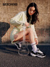 斯凯奇（Skechers）女鞋秋季厚底老爹鞋百搭熊猫鞋软底舒适外穿休闲运动鞋11959 实拍图
