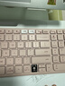 罗技（Logitech）时尚系列 K580 键盘 蓝牙键盘 办公键盘 无线键盘 便携超薄键盘 笔记本键盘 平板键盘  茱萸粉 实拍图