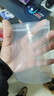 网诺自封袋透明加厚密封袋食品级PE封口袋分装样品大号塑料袋防水包装袋子 白边6号特厚100只【12*17】12丝 实拍图