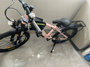 凤凰（Phoenix）儿童自行车6-12岁中大童男孩山地车青少年变速学生车单车小学生车 A6- 樱花粉- 单速辐条轮-带后座架 20寸(适合身高130-150cm) 实拍图