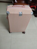 袋鼠高颜值行李箱女学生2025新款多功能拉杆箱男大容量密码箱耐用皮箱 168多功能升级加厚款【茱萸粉】 26寸【高中生推荐】 实拍图