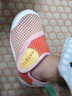 卡特兔学步鞋童鞋男童春夏女童洞洞鞋软底网面宝宝鞋透气幼儿园室内鞋 橙粉白 25 内长15.5cm  脚长14.3-14.9 实拍图