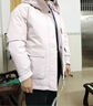 森马（Semir）防护外套|地理系列羽绒服女中长款2024宽松109724113021 实拍图