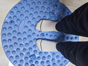 悦步指压板脚底按摩超慢跑成人原地跑步足底按摩穴位疏通脚垫脚踩 【升级磁石款】蓝色直径35cm-赠袜 实拍图