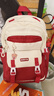 爱迪生发明家初中生书包大容量减负背包男女生高中大学生双肩包 K078-4 中国红 实拍图