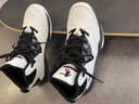 乔丹高帮篮球鞋男鞋运动鞋2025秋冬季新款专业轻便减震透气青少年球鞋 白色/黑色 42 实拍图