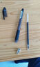 晨光（M&G）文具黑色中性笔0.5套装(6支笔+6支芯) 全针管学生期末考试刷题签字笔 MG666系列HAGP0930考试 实拍图