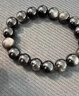 蔓笙手串男盘玩黑曜石手链男士潮流时尚简约学生手环百搭男生手把件 10mm 实拍图