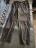 啄木鸟冰丝裤子男夏季薄款弹力速干高档休闲裤男大码透气户外运动直筒裤 黑色直筒+灰色直筒【2条装】 XL 【115-135斤】 实拍图