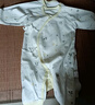 翘脚鸭 婴儿衣服新生连体衣春秋款纯棉幼儿周岁满月宝宝百天睡衣秋冬季 黄小熊2件（系带）【四季款】 73cm 【建议6-9个月体重15-18斤】 实拍图