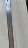 得力（deli）不锈钢直尺刻度尺公制刻度绘图钢尺120cm 实拍图