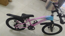 【京东物流】儿童自行车20-22-24寸变速山地车6-8-10-15岁学生车 山地车渐变粉-辐条轮7速 20英寸 实拍图