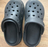 京东京造【6cm厚底】户外洞洞鞋eva凉拖鞋夏季外穿增高拖鞋女黑色  38-39 实拍图