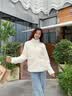 都市丽人摇粒绒外套女款2026年最新款秋冬加绒加厚保暖奥粒绒立领夹克冬装 实拍图