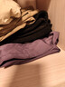 骆驼（CAMEL）运动休闲女裤子防泼水梭织束脚运动裤 J23CAVLR059 甜葡萄紫 L 实拍图