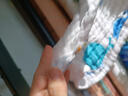 婧麒婴儿纯棉纱布浴巾新生儿超柔吸水夏季全棉初生宝宝洗澡专用 卡通鲸鱼（动物款）/六层纱布 105x105cm 实拍图