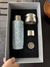 OUFS欧梵森纯钛保温杯茶水分离泡茶杯男女冰晶钛杯2025新款水杯便携轻奢礼物 【千元品质】冰川蓝430ml 实拍图