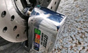 IZTOSS 防水碟刹锁报警器摩托车锁防盗锁自行车碟锁电动车盘刹锁荧光绿 实拍图