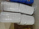 得力（deli）高粘棉纸双面胶带 18mm*10y(9.1m/卷) 学生文具 开学必备学习用品 白色16卷袋装 办公用品 30402 实拍图