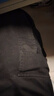 森马（Semir）休闲裤男冬季情侣宽松直筒工装裤磨毛抓绒多口袋时尚101724127202 实拍图