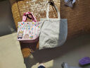 可爱学生手提小众卡通手提包便携文具手机化妆品保温杯帆布袋 女宝萌趣生日 上长27*高22*底宽10cm 实拍图